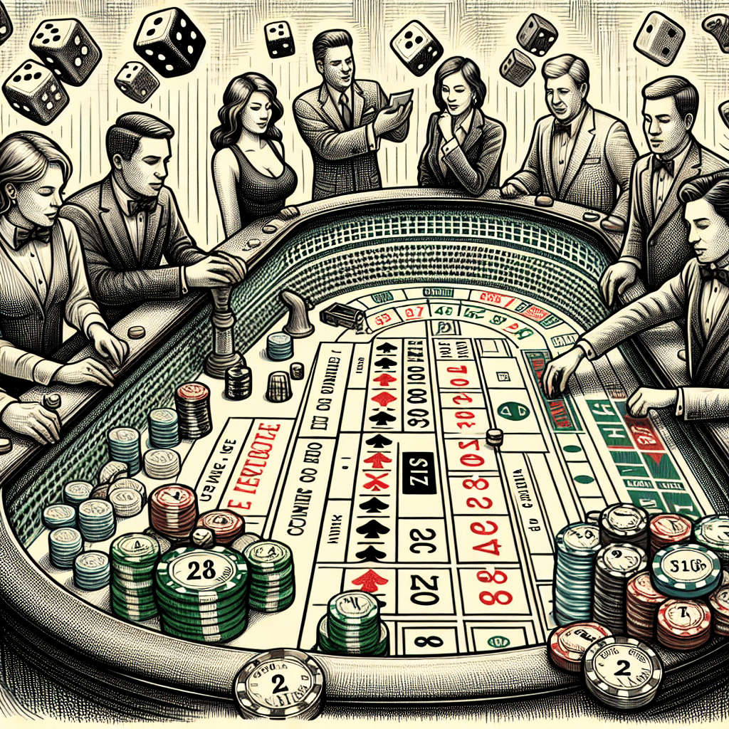 Craps casino game winning strategies 2024 diagram
