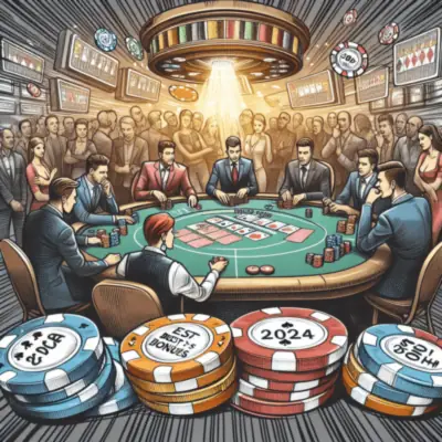 Texas Holdem Poker game gameplay interface