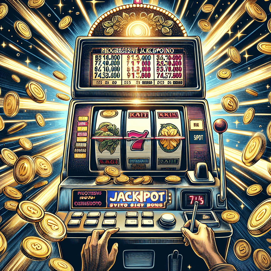 Triggering a Progressive Jackpot-Slots Bonus